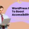 WordPress Plugins to Boost Accessibility