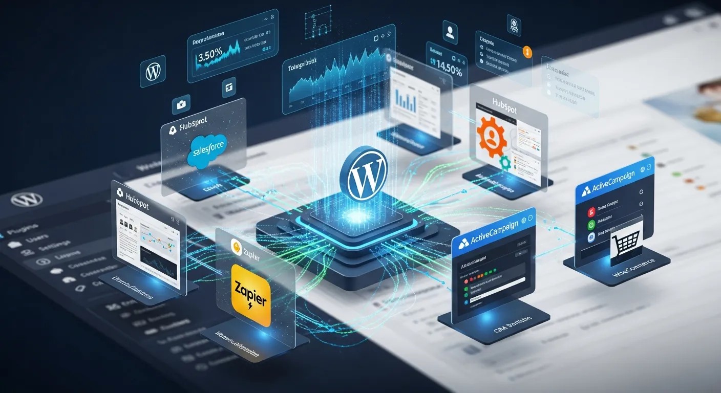 CRM and Automation Tech on WordPress