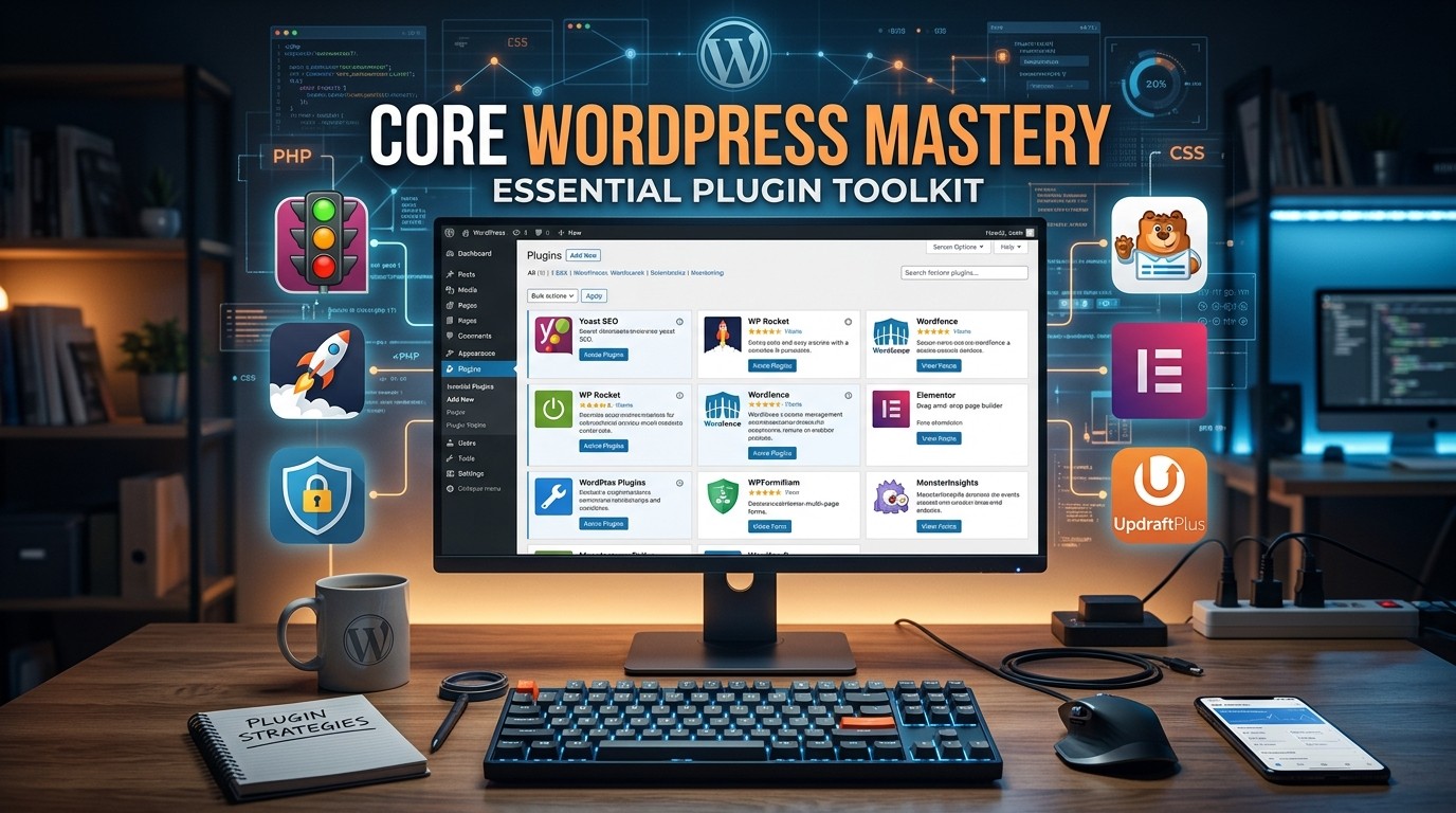Core WordPress Mastery : Essential Plugin Toolkit