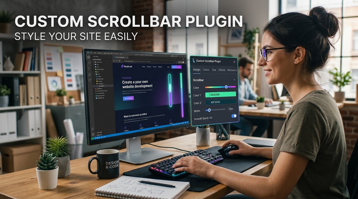 Custom Scrollbar Plugin : Style Your Site Easily