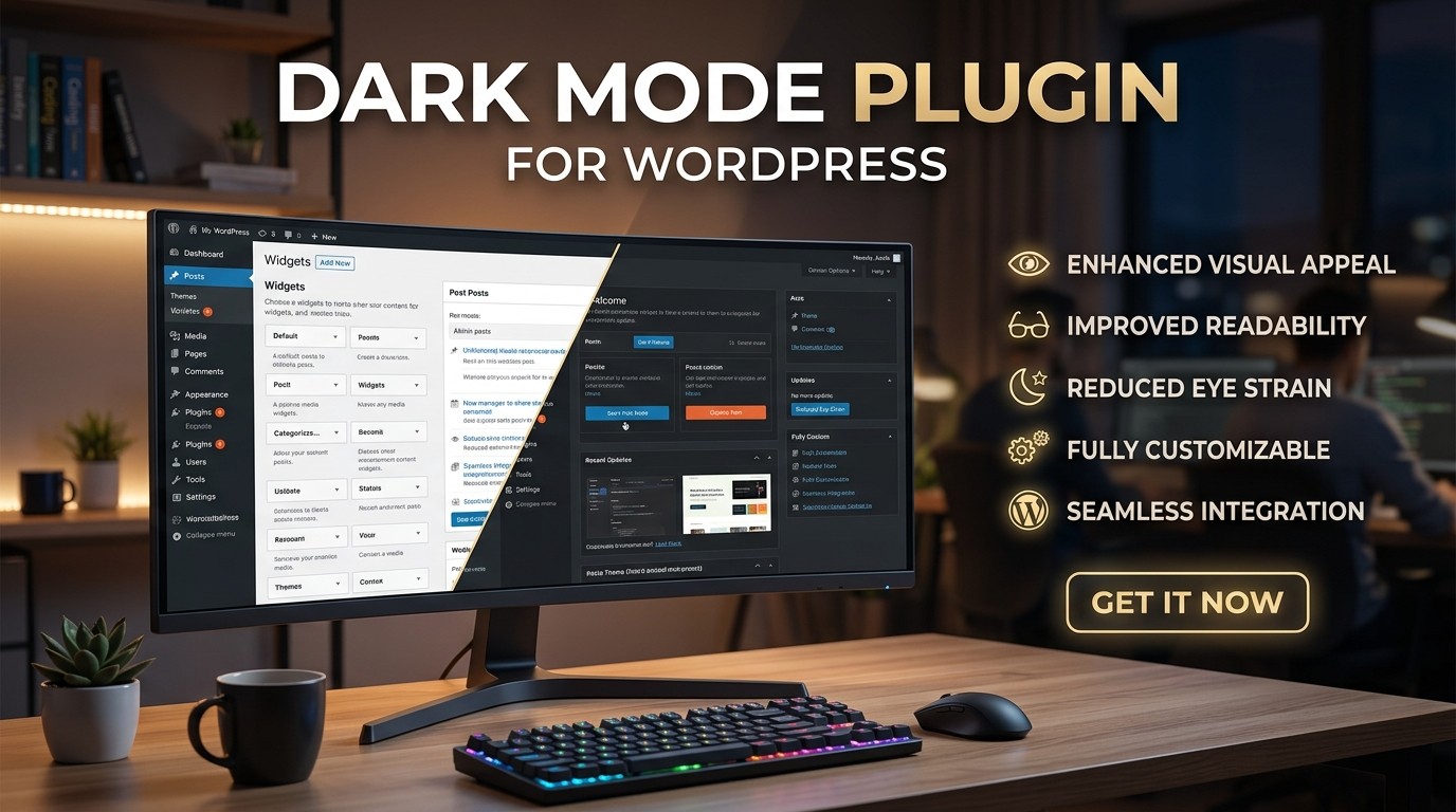 Dark Mode Plugin : Best WordPress Visual Features