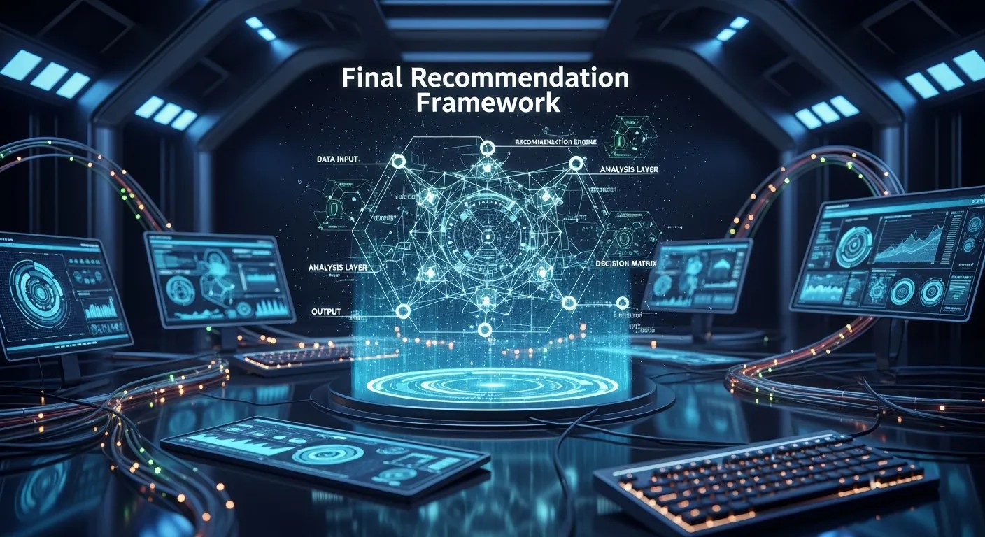 Final recommendation framework