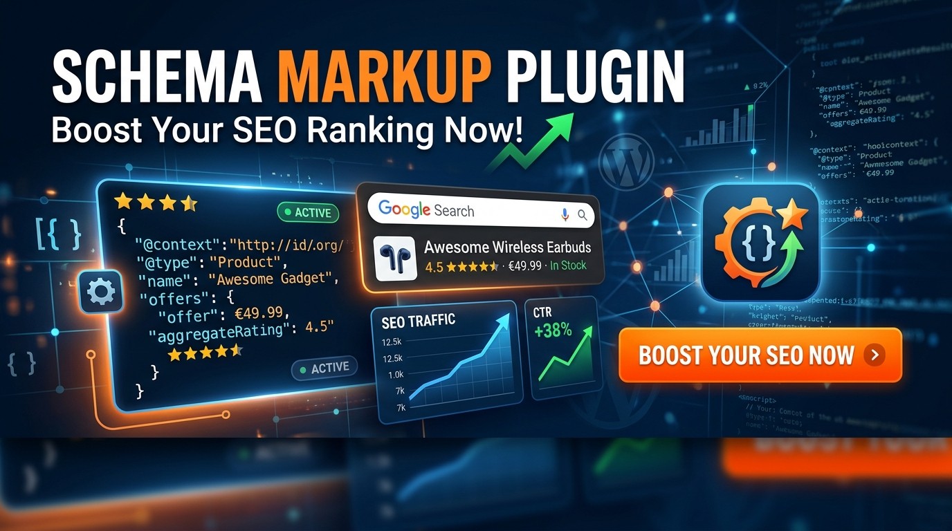 Schema Markup Plugin : Boost Your SEO Ranking Now