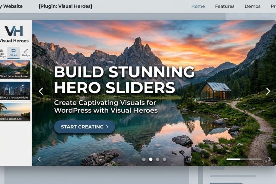 Slider Plugin for WordPress : Create Visual Heroes