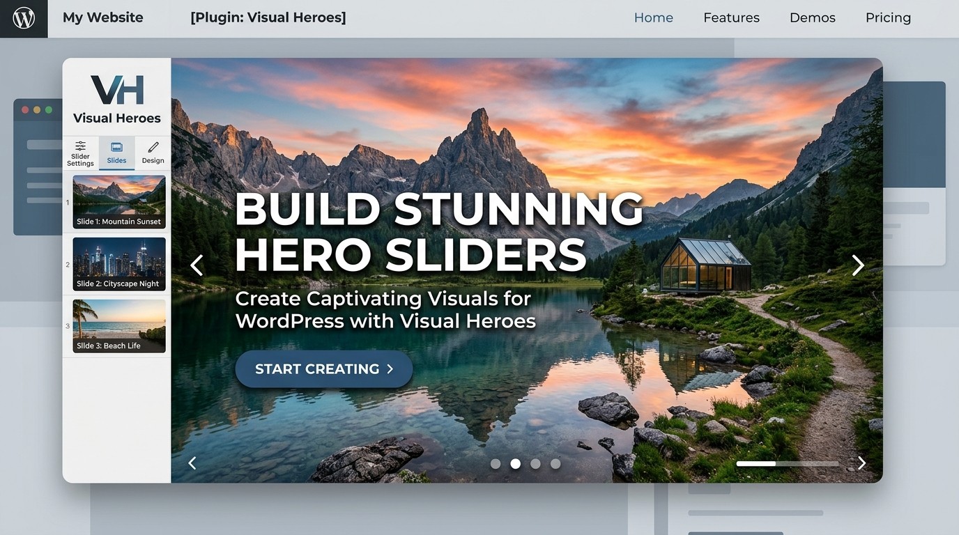 Slider Plugin for WordPress : Create Visual Heroes
