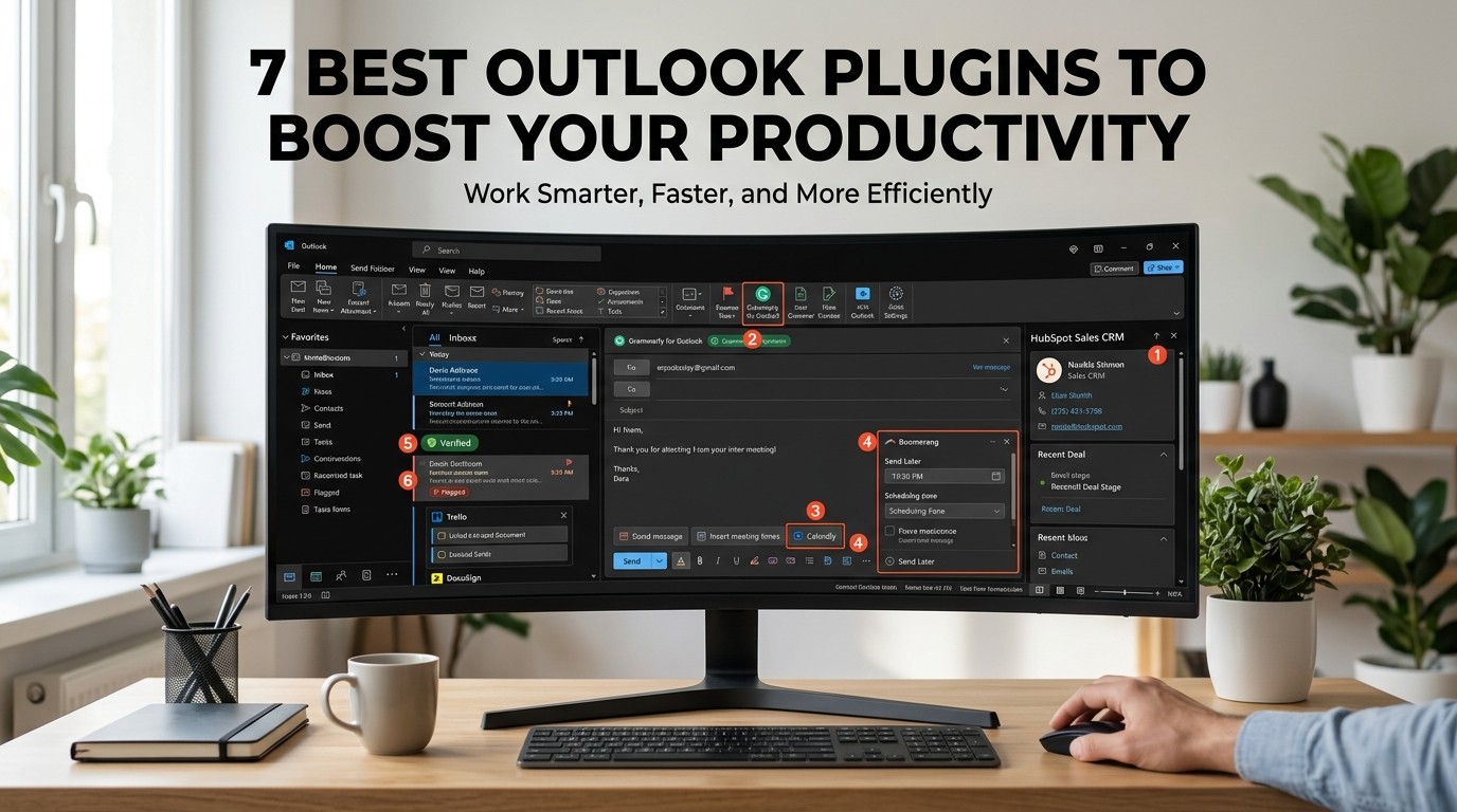 7 Best Outlook Plugins to Boost Your Productivity