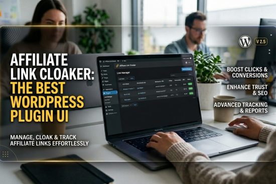Affiliate Link Cloaker : Best WordPress Plugin UI