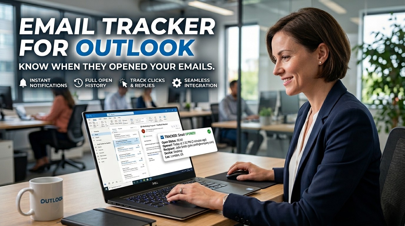 Email Tracker for Outlook : Know When They Opened