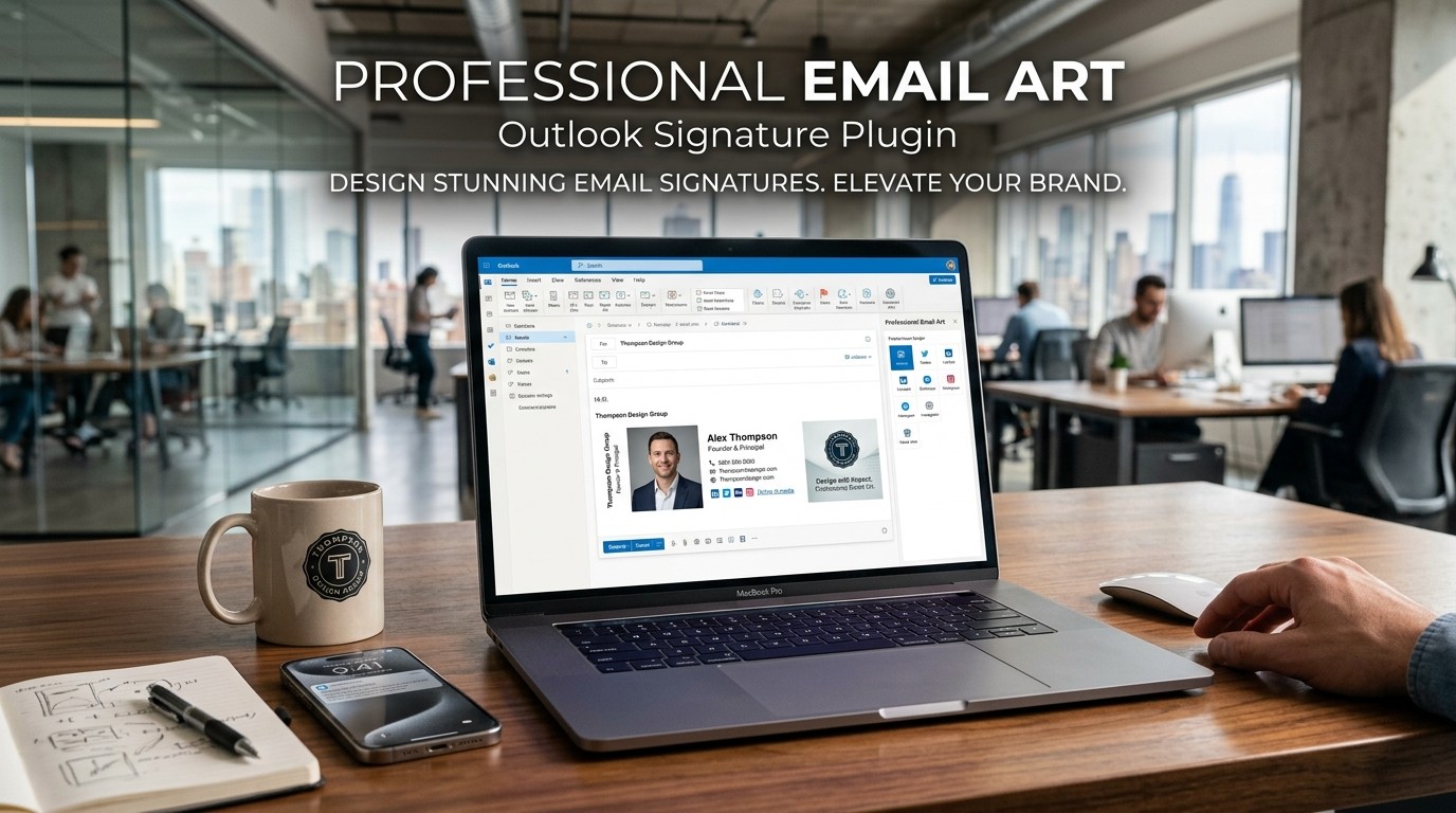 Outlook Signature Plugin : Professional Email Art
