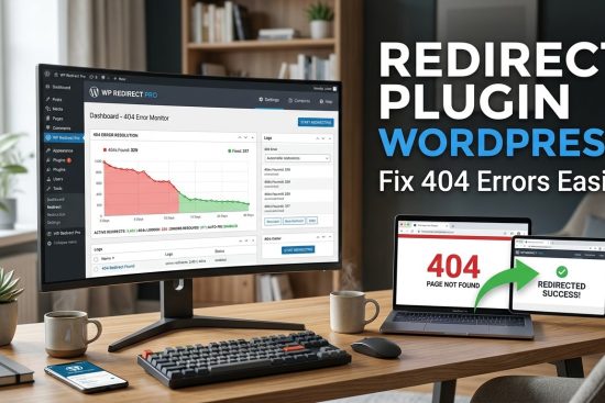 Redirect Plugin WordPress : Fix 404 Errors Easily