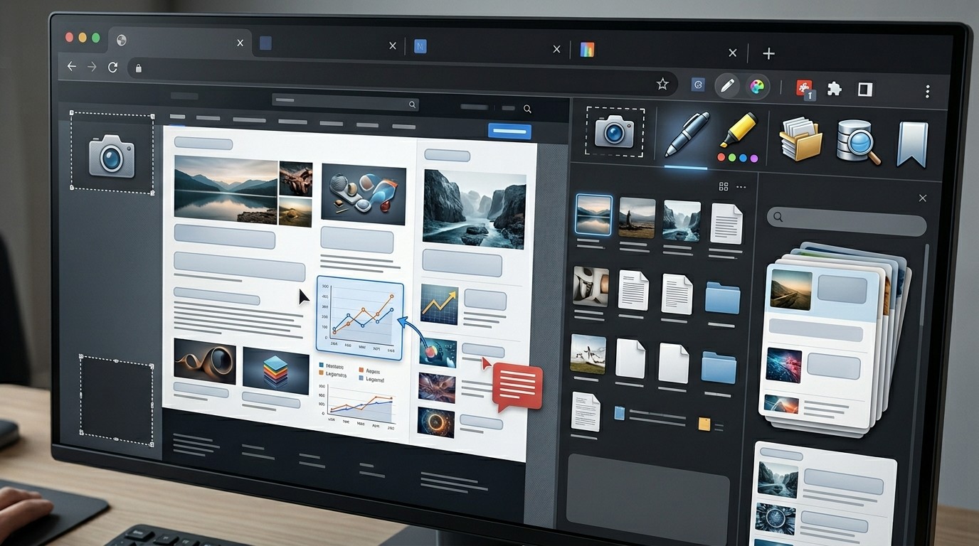 Screenshot, annotation, and research capture