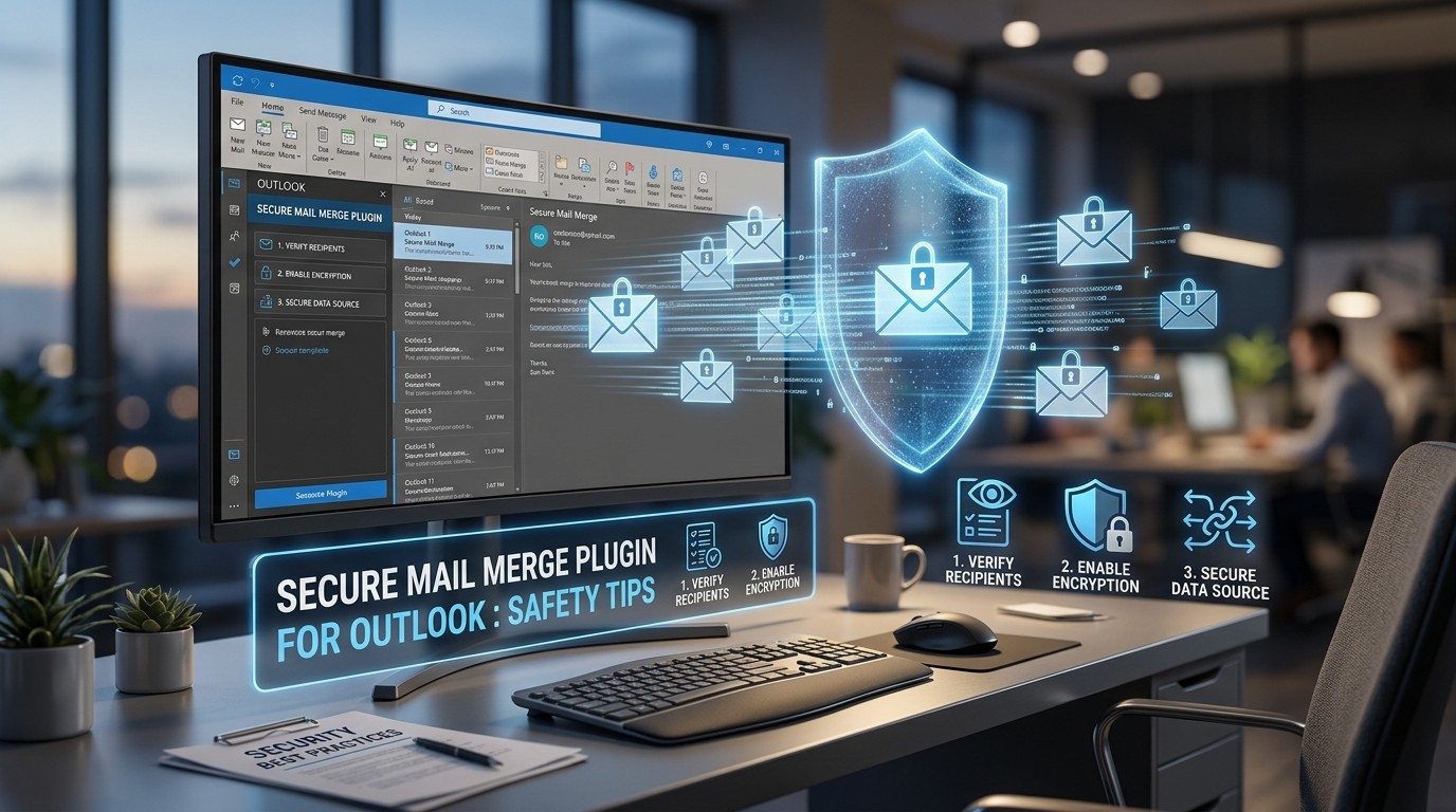 Secure Mail Merge Plugin for Outlook : Safety Tips
