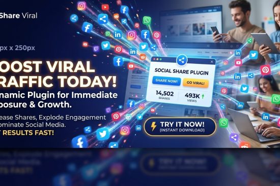 Social Share Plugin : Boost Viral Traffic Today