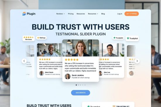 Testimonial Slider Plugin : Build Trust With User